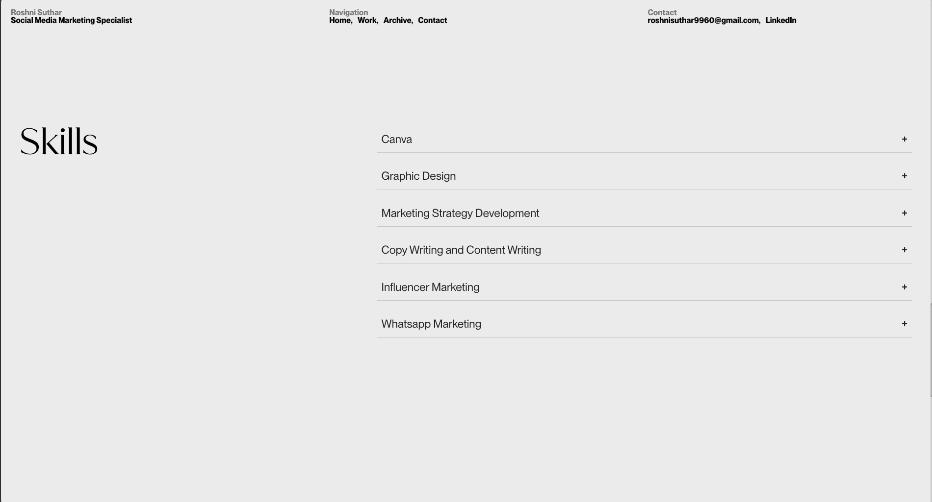 Portfolio Website